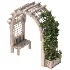 Wooden Garden Arbor 04 - Thumbnail 2