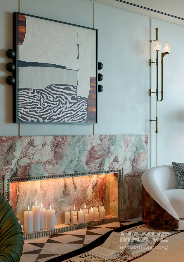Luxurious living room and dining room - Image 5