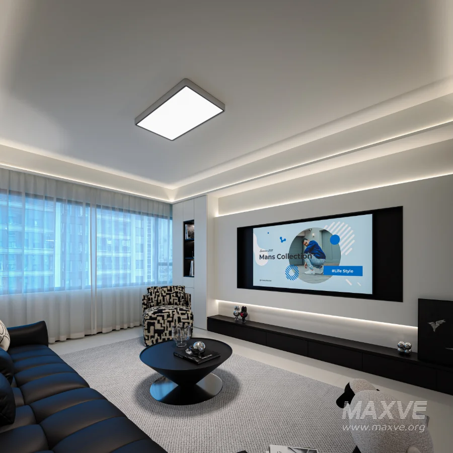 Modern living room dining room - Image 13