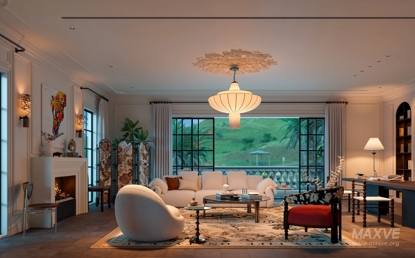 Eclectic living and dining room - Image 1