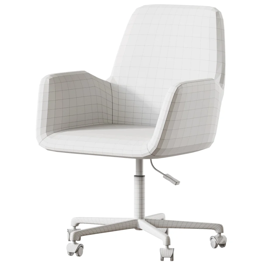 Office chair Frey Textile Sky - Image 5