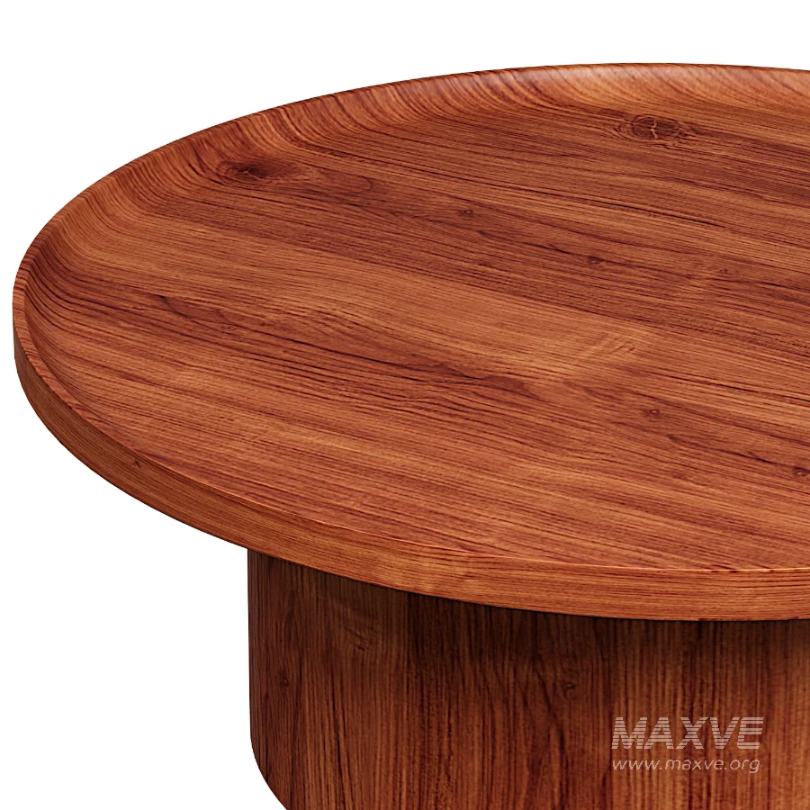 Ashtin Pedestal Coffee Table - Image 1