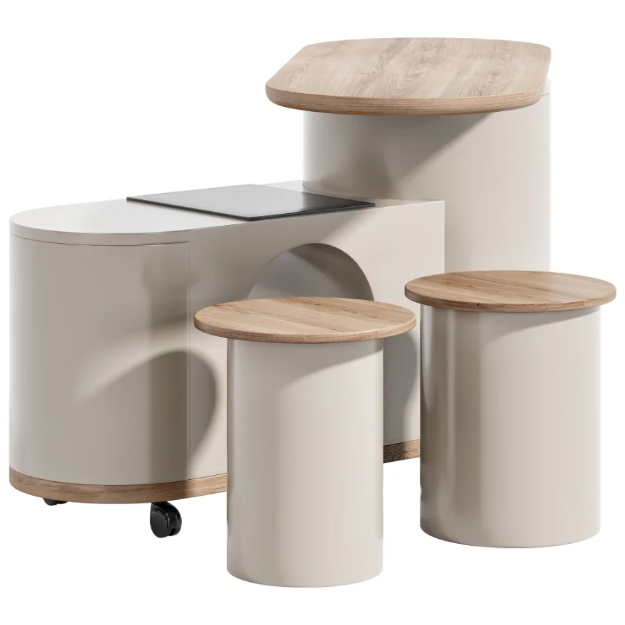 Multifunctional Smart Tea Table Work Desk - Image 2