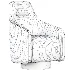 Swivel_fabric_armchair_with_armrests_and_headrest - Thumbnail 4