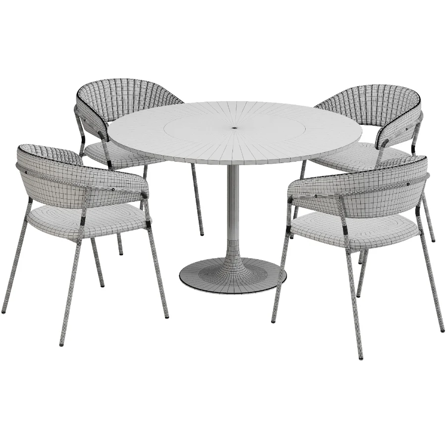 Dinning chair and table355 - Image 7