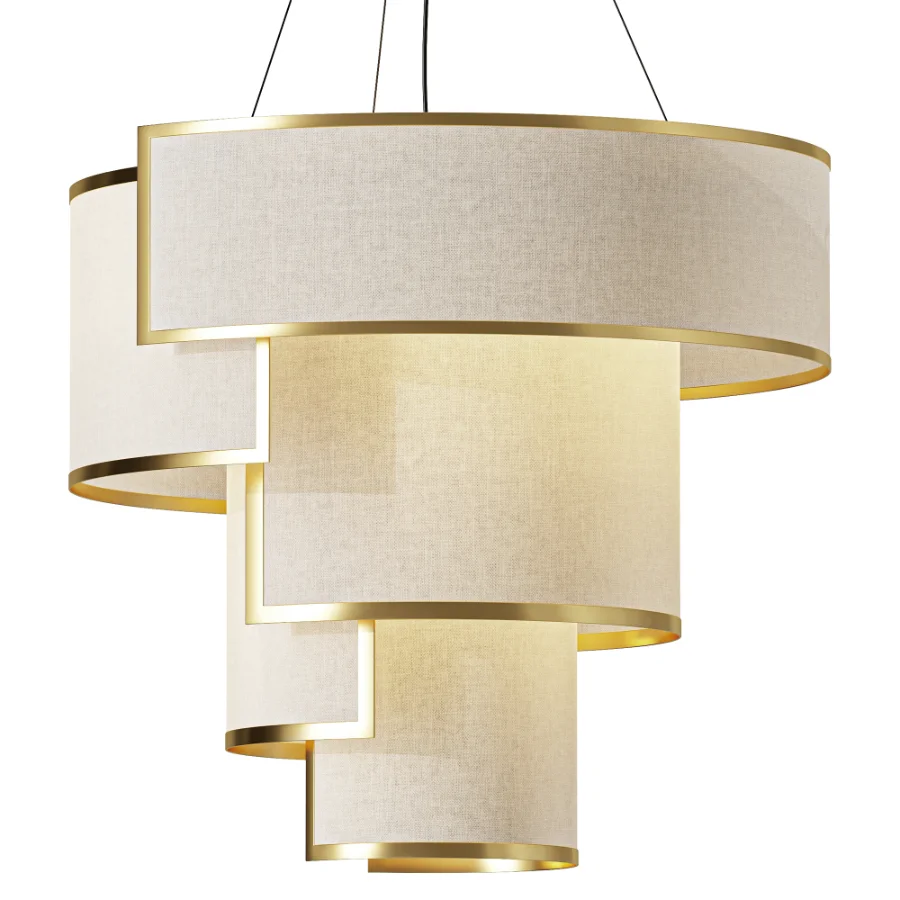 Il Paralume Marina Deco Chandelier - Image 1