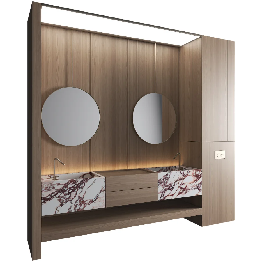 Bathroom Furniture Set 20 - Image 2