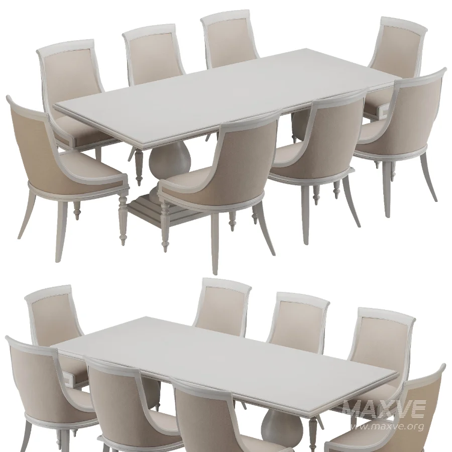 Dinning chair and table369 - Image 2