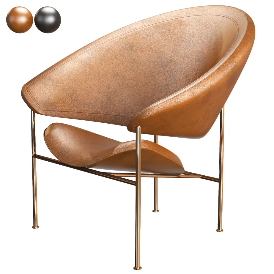 GLIDER_Fabric_armchair - Image 1