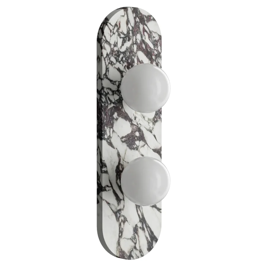 Modulo Marble Wall Lamp 2 heads - Image 2