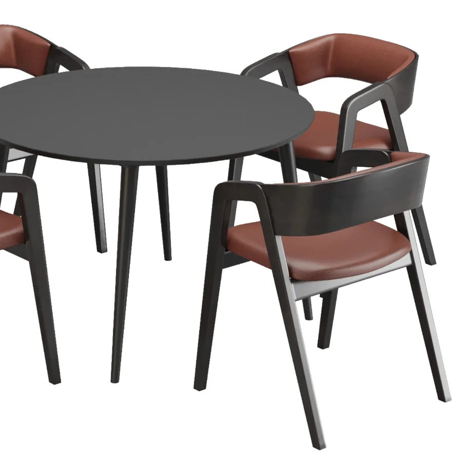 Dinning chair and table348 - Image 4