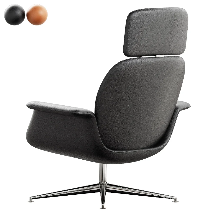 KN02_Leather_armchair - Image 2