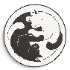 Wall Painting Cats Ying Yang - Thumbnail 2