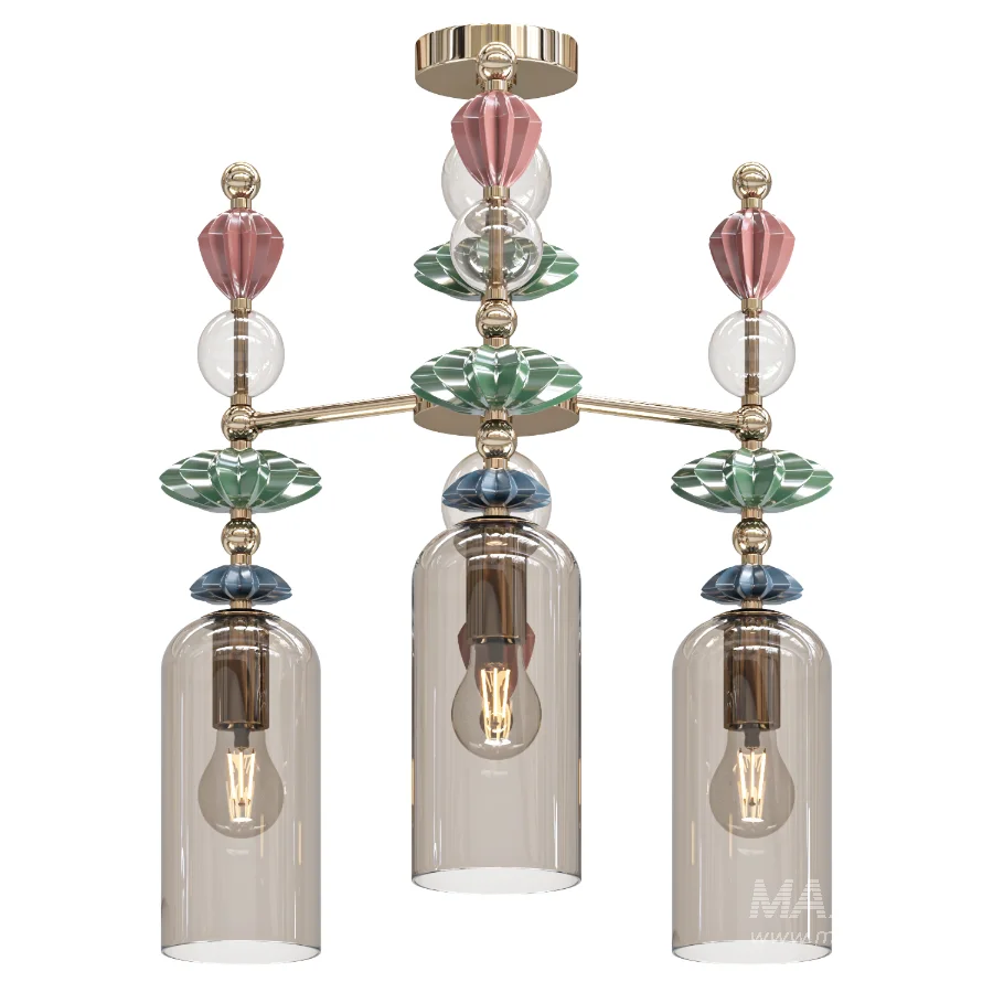 Chandelier on a rod Odeon Light BIZET - Image 2