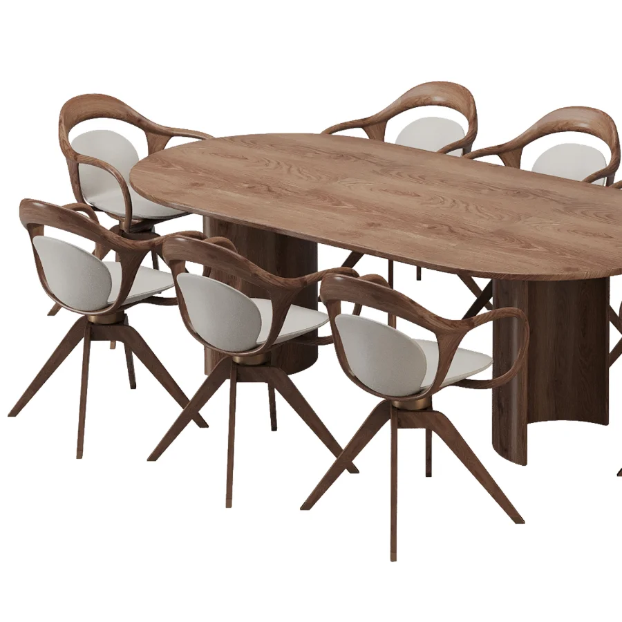 Dinning chair and table350 - Image 5