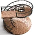 Wooden Spiral Staircase - Thumbnail 7