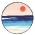 Painting Surfer at sunset - Thumbnail 3