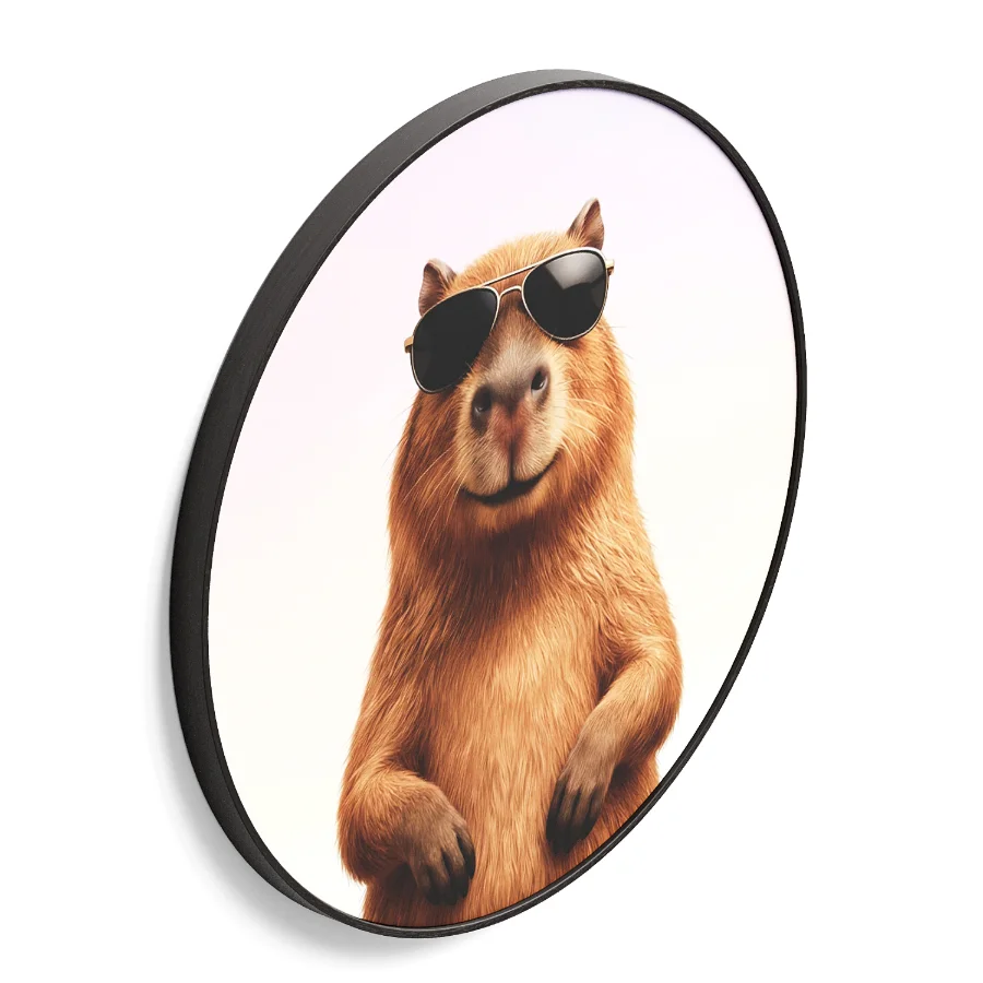 Wall Painting cool Capybara - Image 2