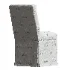 Owen Skirted Slipcover Side Chair - Thumbnail 3