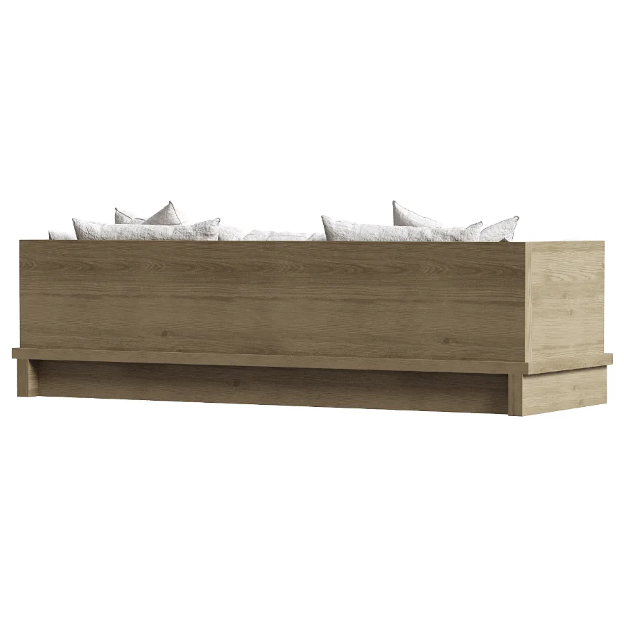 Minimalist Fabric Sofa by Loon Peak - Image 1