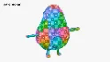 Avocado Cartoon 3D Character - Thumbnail 14