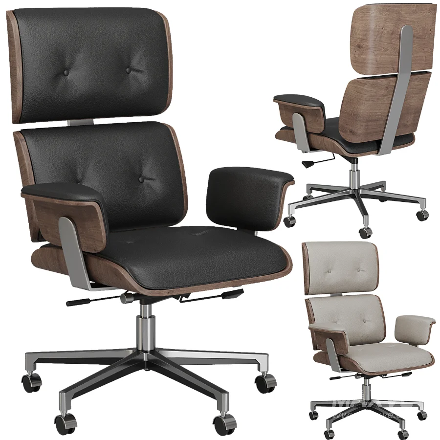 Black Home Office Chair - Image 10