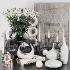 Decorative set 13 with flowers daisies - Thumbnail 1