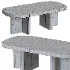 Palmetto Indoor Outdoor Coffee Table - Thumbnail 3