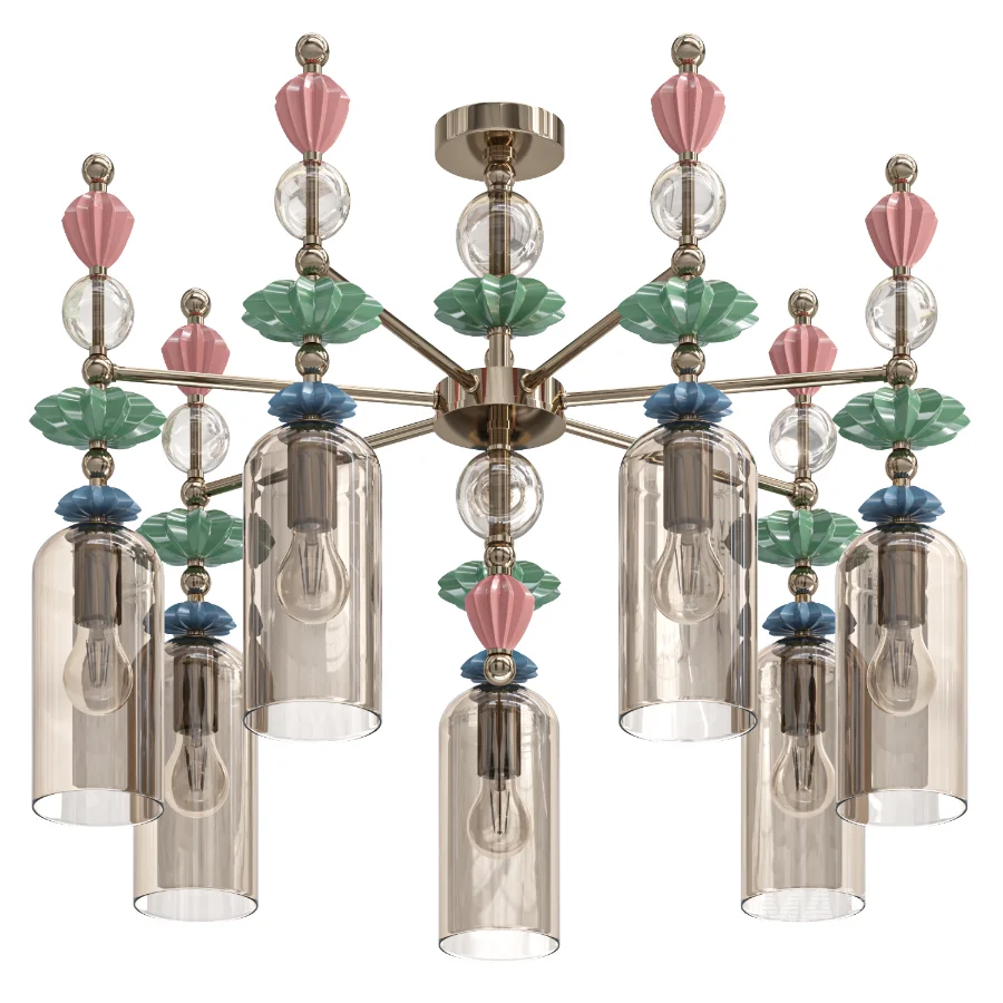 Chandelier on a rod Odeon Light Bizet - Image 3