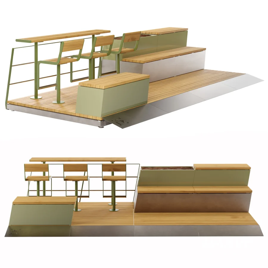 Vestre PARKLETS 2.0 cafe - Image 3
