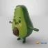 Avocado Cartoon 3D Character - Thumbnail 21