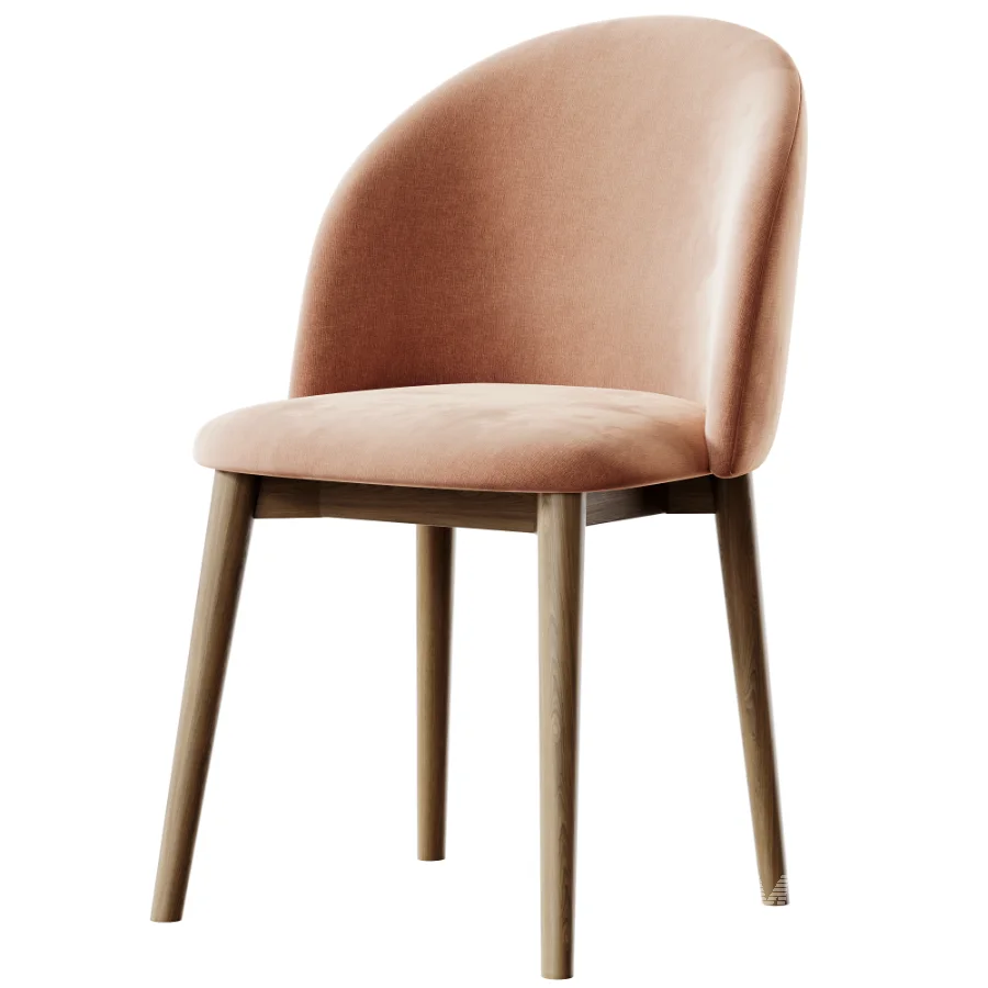 Marty 2 Chair Velvet Gray - Image 3