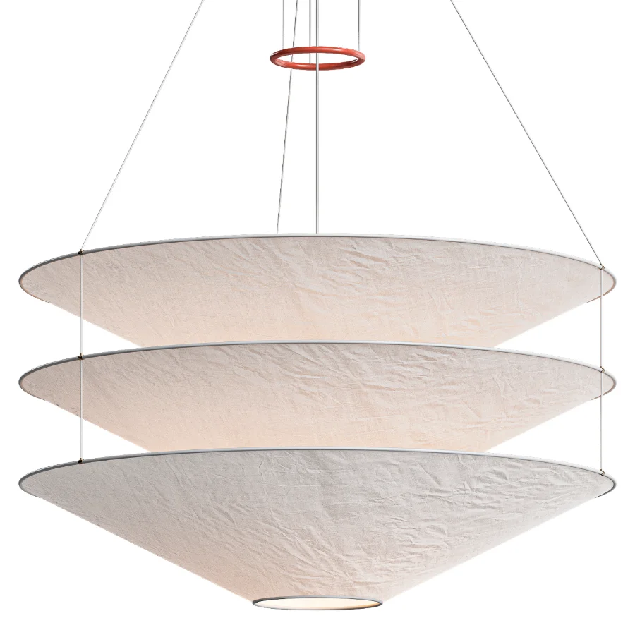 Floatation Japanese Suspension Lamp by Ingo Maurer - Image 1