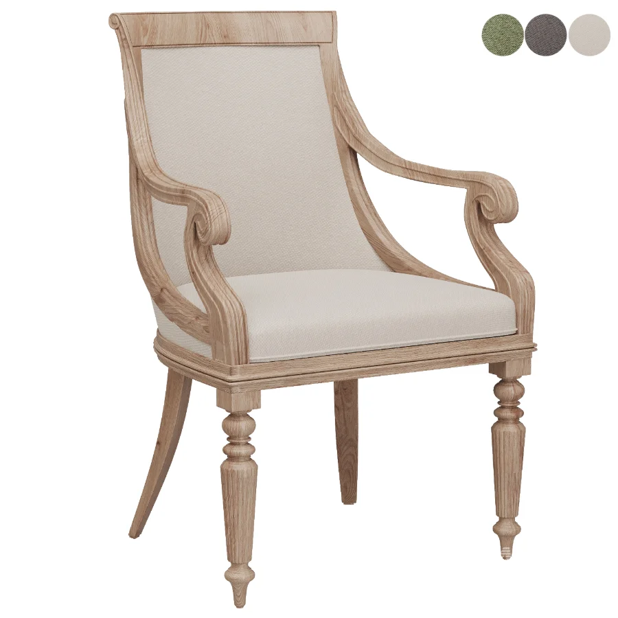 Alexander Floris Dining Arm Chair - Image 1