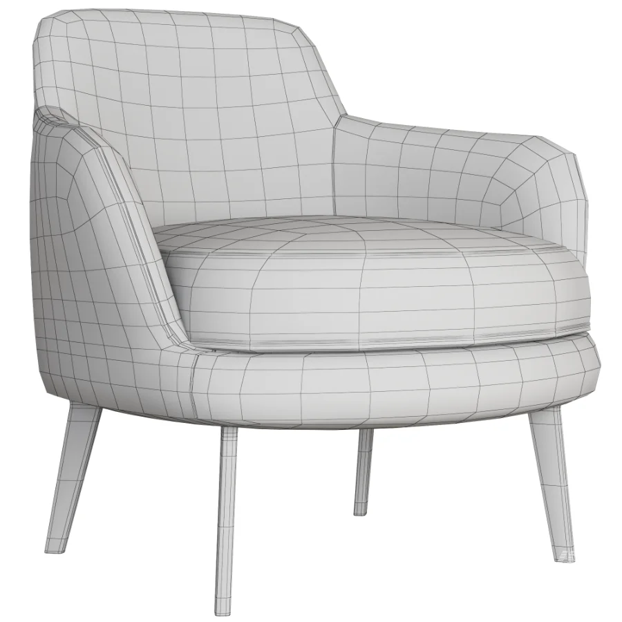 Sum_Armchair_Black_Main_Line_Flax - Image 5