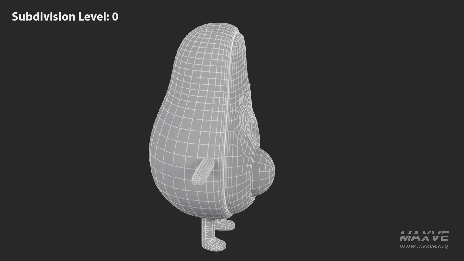 Avocado Cartoon 3D Character - Image 7