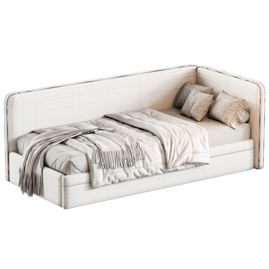 Childrens soft sofa bed Leo - Image 4