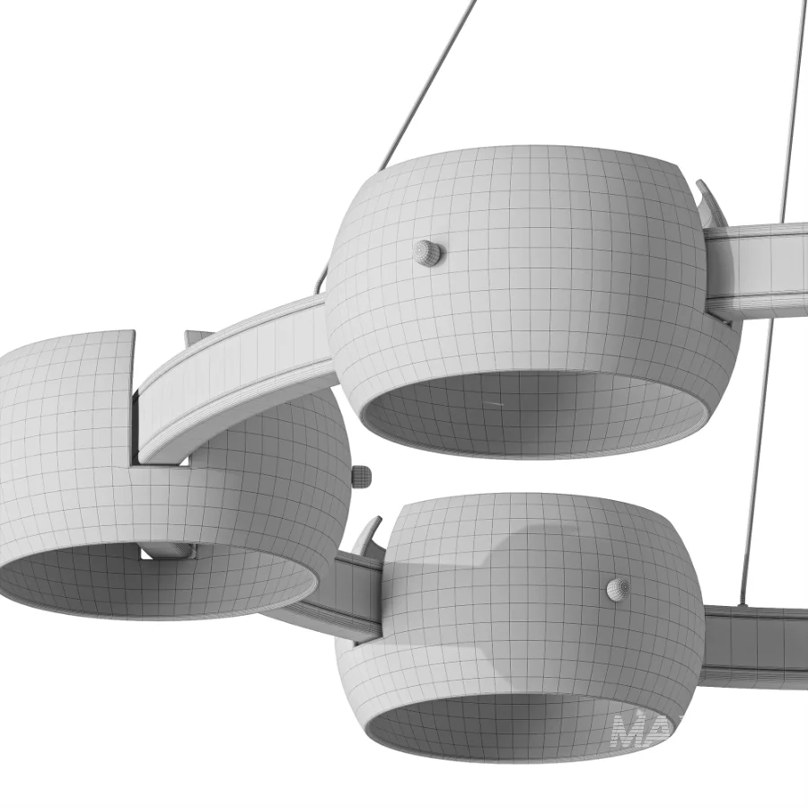 DILAN RING chandelier 6 heads - Image 5