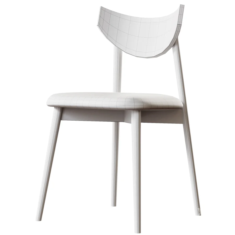 Seymour Velour Chair - Image 4