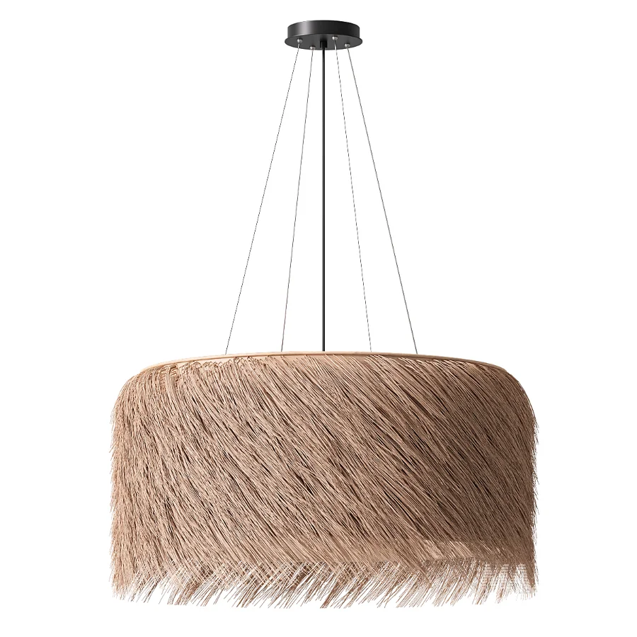 Raffia Lampshade by Candy Lamp - Image 2