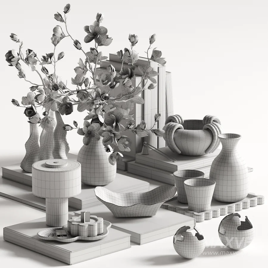 Tabletop Vintage Decor Set28 - Image 4