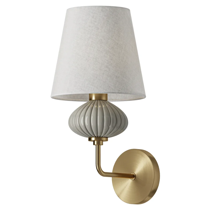 Sconce Freya Ceramics FR2029WL 01BS - Image 2