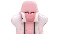 Gaming Chair with Massager Lumbar Support - Thumbnail 10