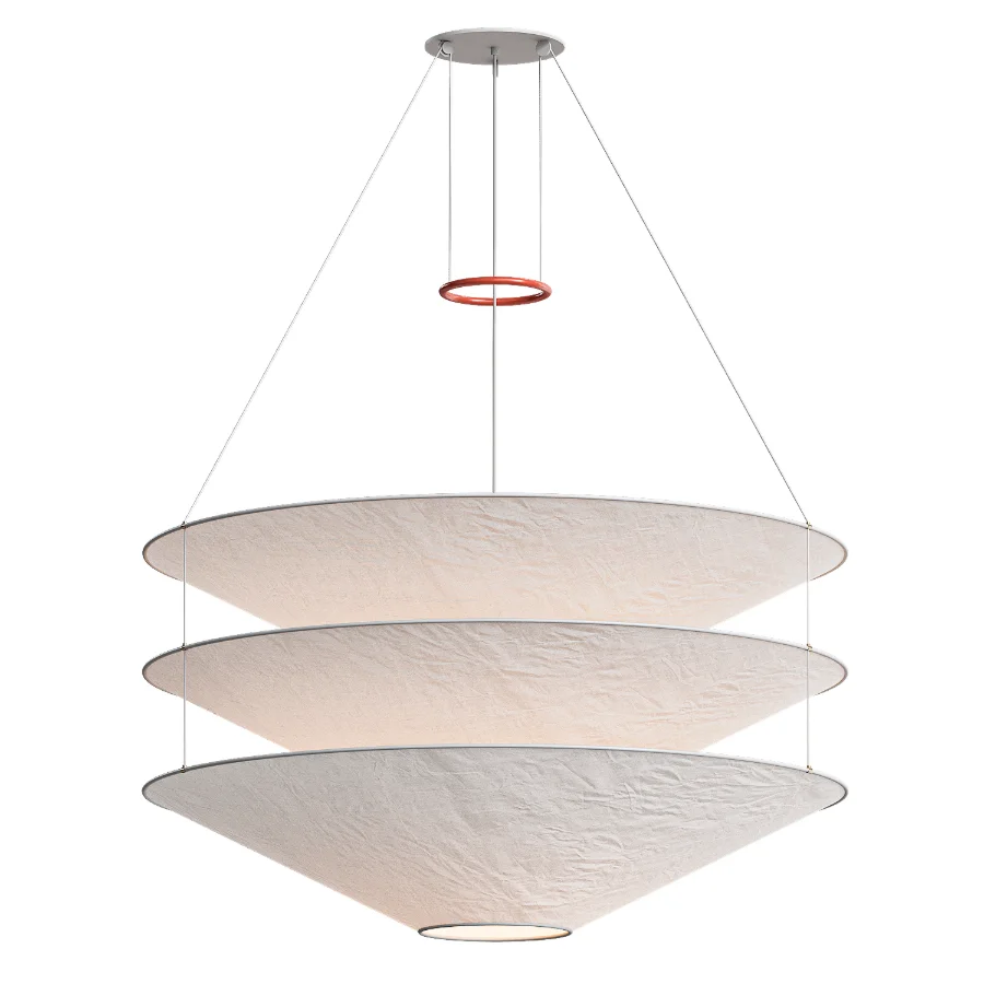Floatation Japanese Suspension Lamp by Ingo Maurer - Image 2