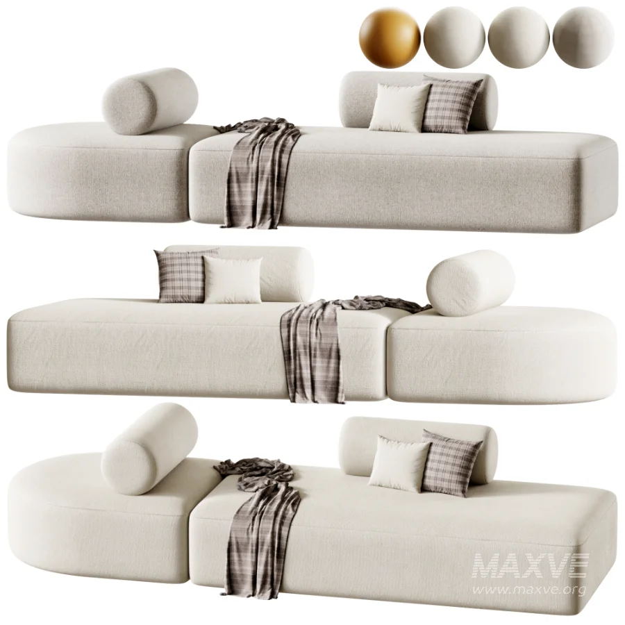 Sloman Modular 2 Piece Chaise - Image 2