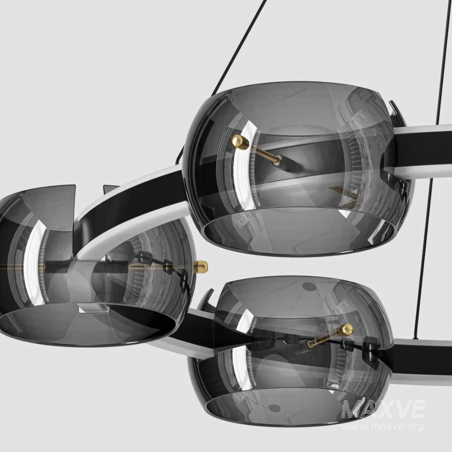 DILAN RING chandelier 6 heads - Image 3
