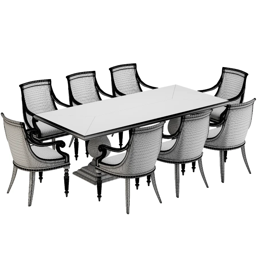 Dinning chair and table365 - Image 2