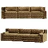 Salvadore Sofa in Army (300cm) by Laura Gonzalez - Thumbnail 2