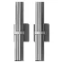 Soren Fluted Glass LED Tube Wall Sconce - Thumbnail 3