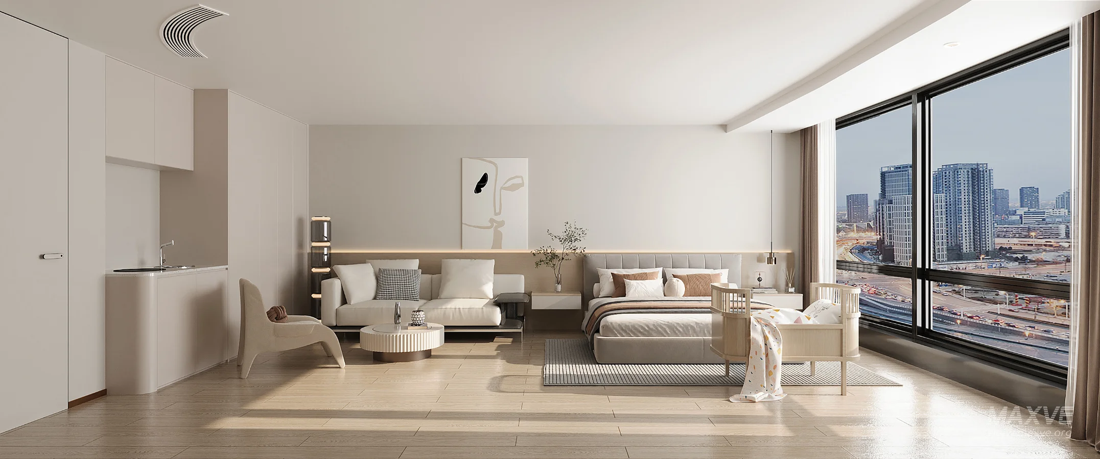 Modern bedroom - Image 1